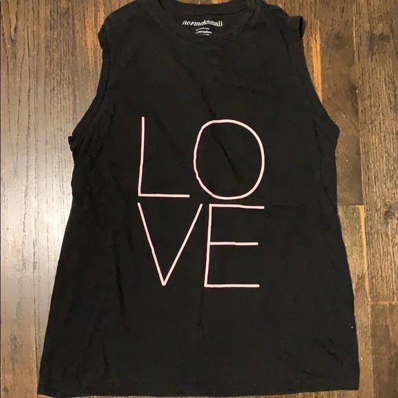 Norma Kamali Tops - Norma Kamali black, sleeveless shirt.